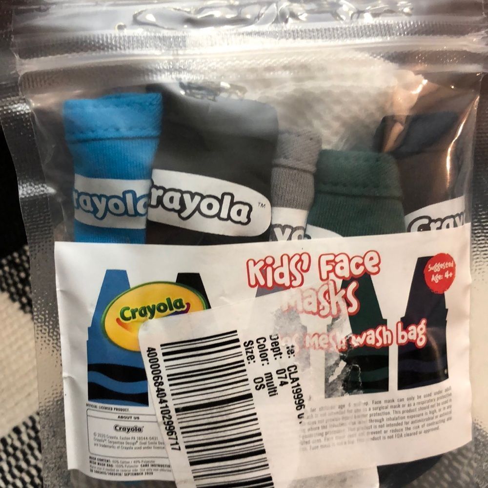 Crayola Children’s Face Masks